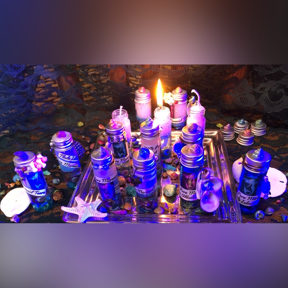 Candle-Mermaid Tears - Party Favors